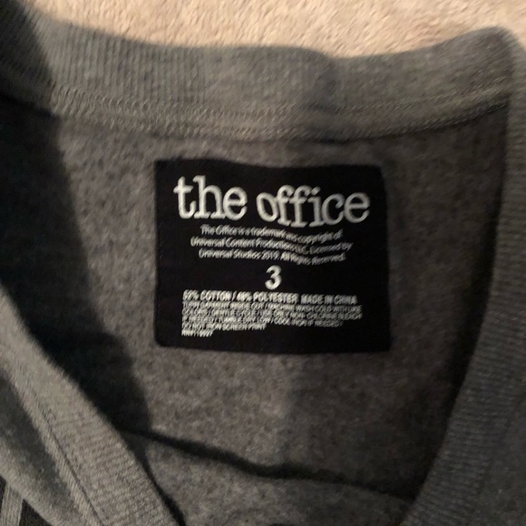 The Office brand Dunder Mifflin Inc. Paper Company Grey Sweatshirt - Picture 2 of 2